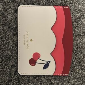 Kate Spade New York small slim card holder bing